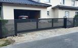 Linea Schiebetor mit E-Antrieb